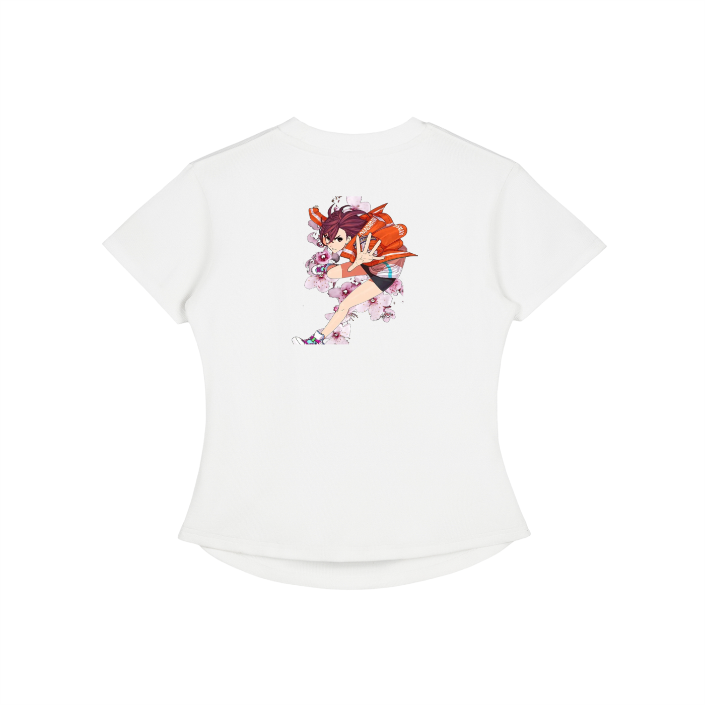 Vintage Washed Bodycon Cotton T-Shirt
