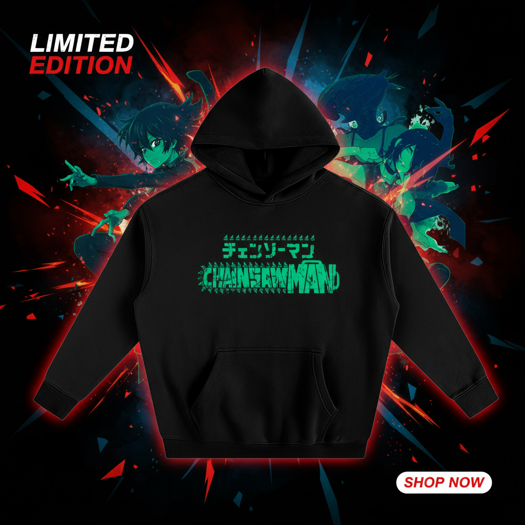 ChainsawMan-Reze Hoodie Promotional Banner